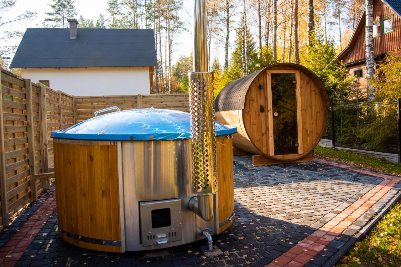 Domek Julia Z Bania Ruska I Sauna Sulęczyno Exteriör bild