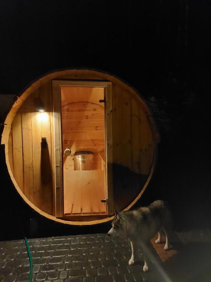 Domek Julia Z Bania Ruska I Sauna Sulęczyno Exteriör bild