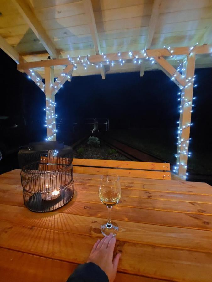 Domek Julia Z Bania Ruska I Sauna Sulęczyno Exteriör bild